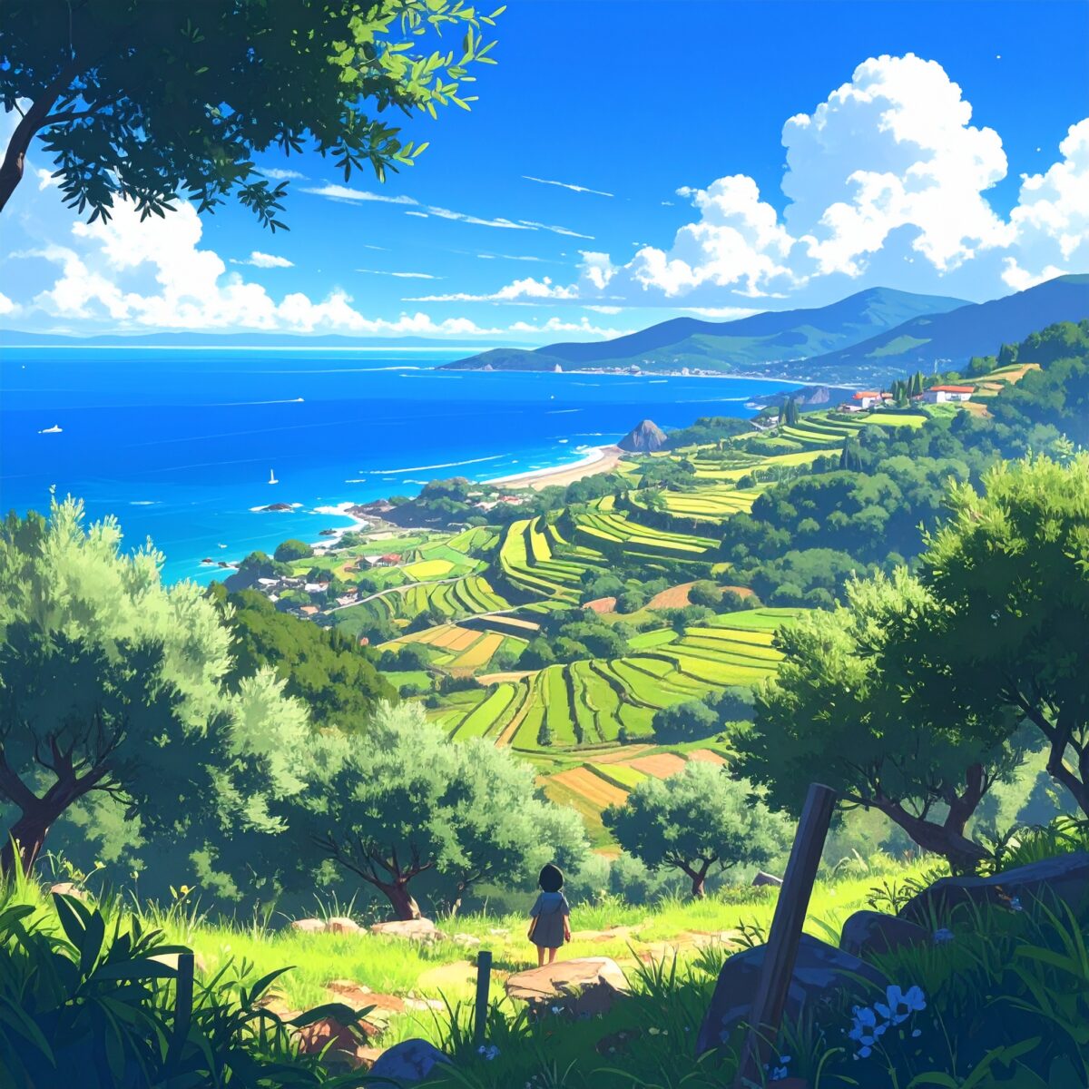 【小豆岛】橄榄、梯田与海的绝景｜从香川出发的2日之旅